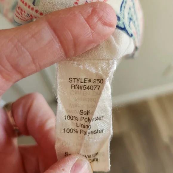 CAbi Multicolor Sleeveless Blouse - Picture 4 of 5